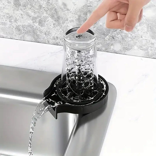 Cup Clear™ Automatic High-Pressure Cup Washer — One-Touch Clean, Every Time