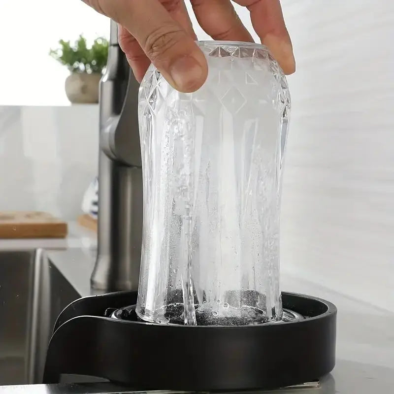 Cup Clear™ Automatic High-Pressure Cup Washer — One-Touch Clean, Every Time